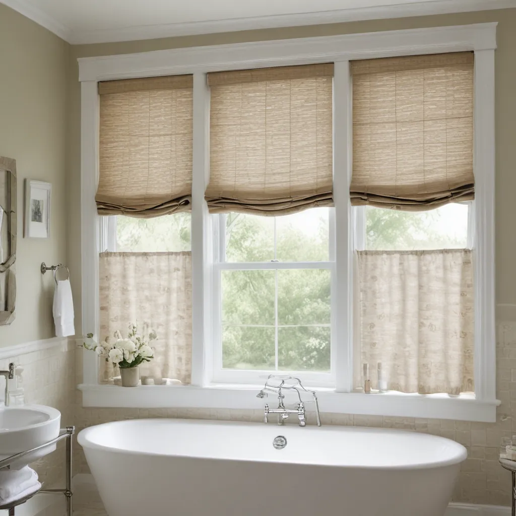 Bathroom Window Treatment Ideas