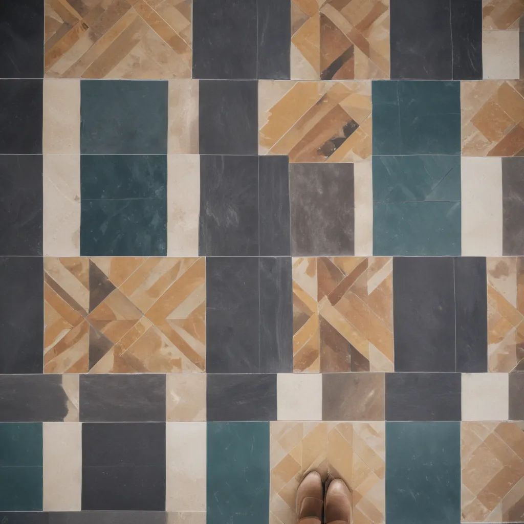 Bold Graphic Floor Tile Patterns