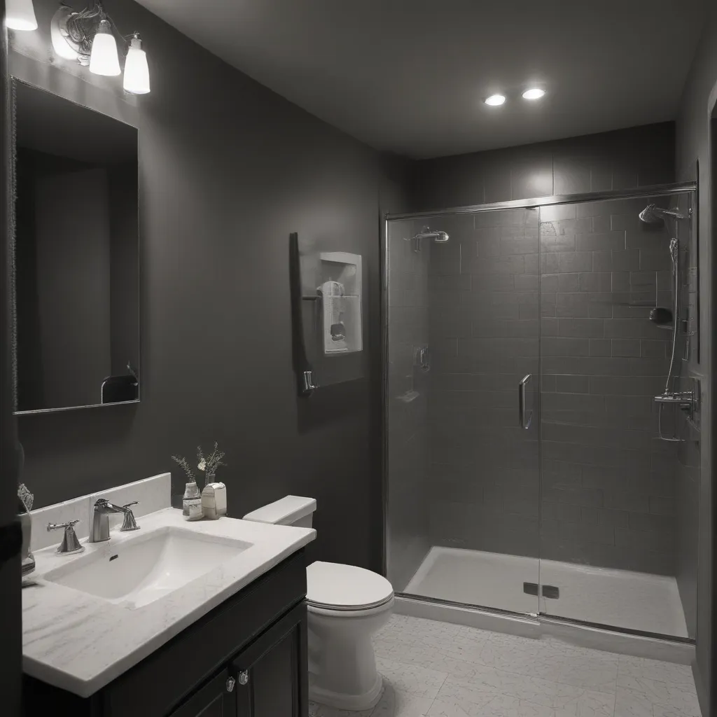 Brightening a Dark Bathroom