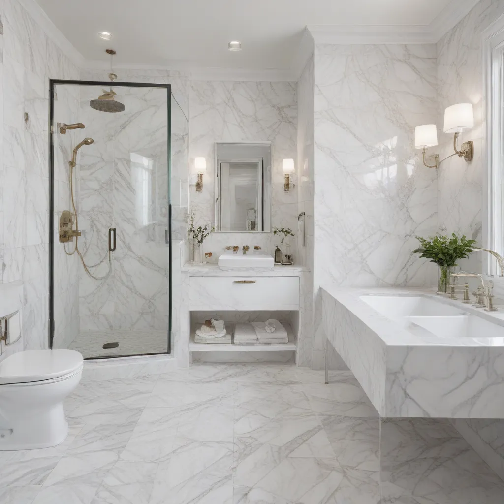 Classy Marble Bathroom Designs on a Budget