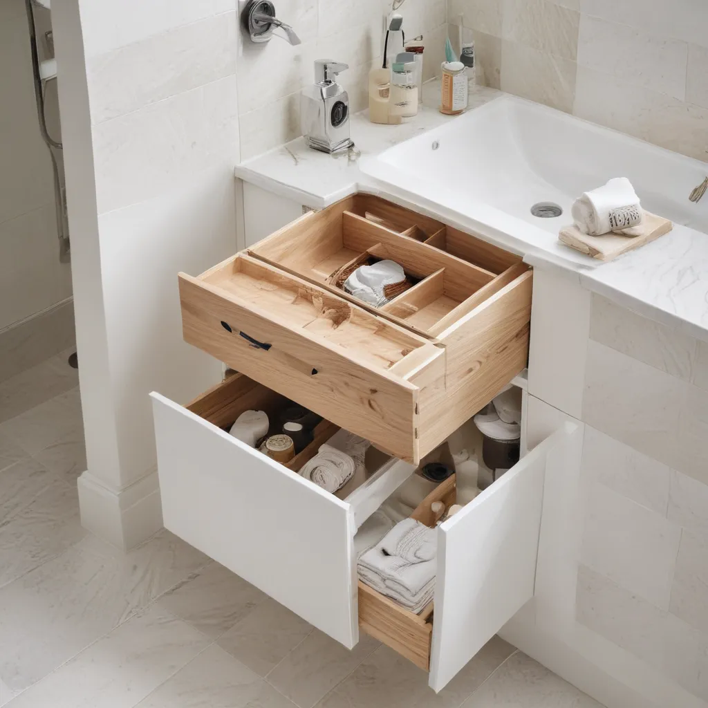 Clever Hidden Storage For A Clutter-Free Bathroom
