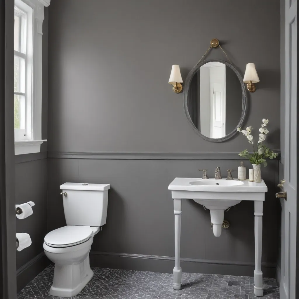 Clever Paint Tricks for Small Bathrooms