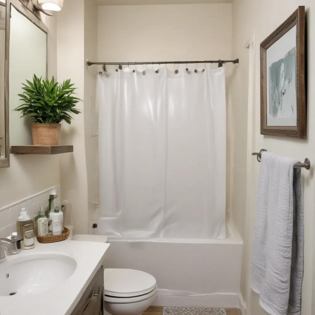 Creative Touches For A Rental Bathroom