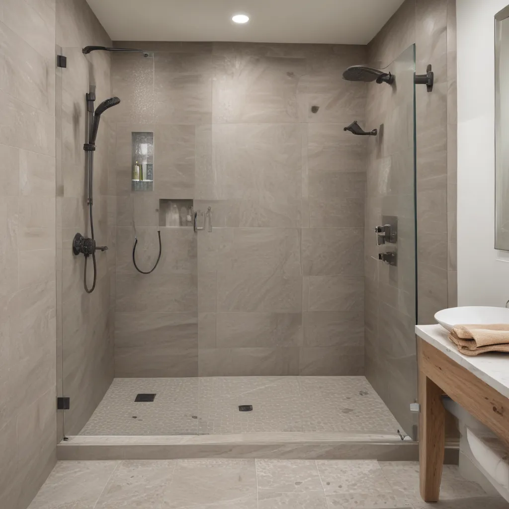 Curbless Showers Provide a Seamless Look