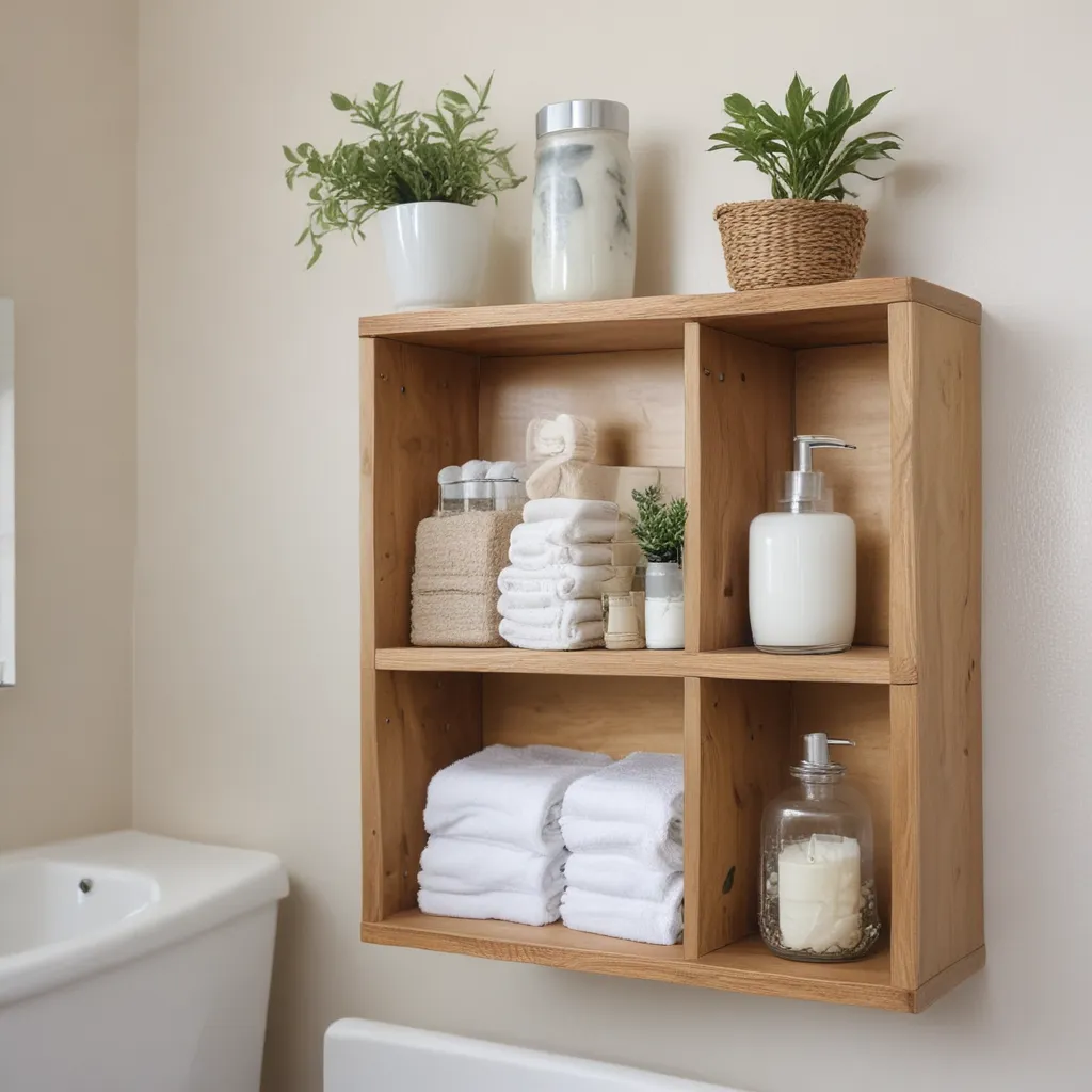 DIY Projects For Custom Bathroom Storage