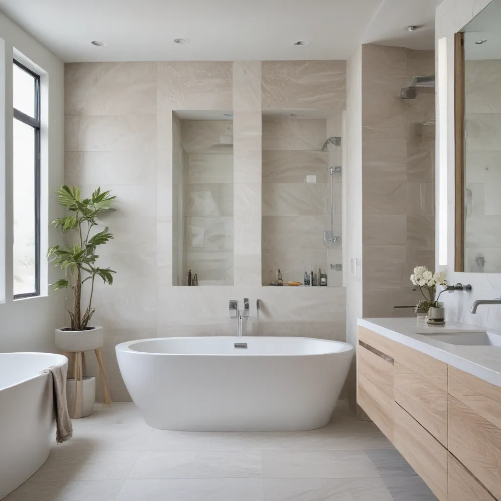 Design a Contemporary Bathroom with High-End Technology