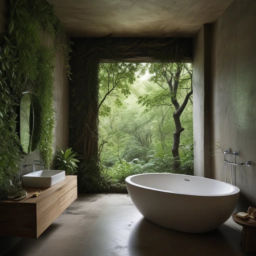 Dramatic Bathrooms Inspired By Nature