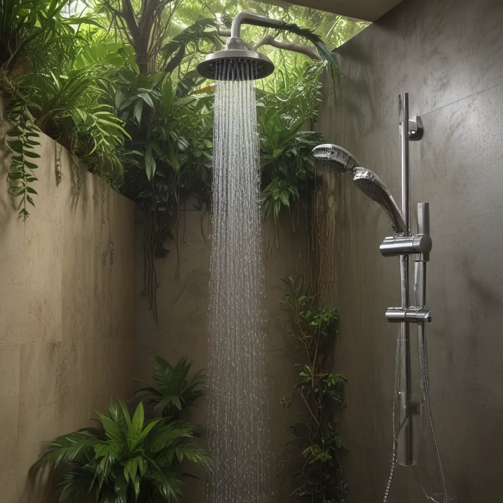 Experience a Rainforest with Tropical Showerheads