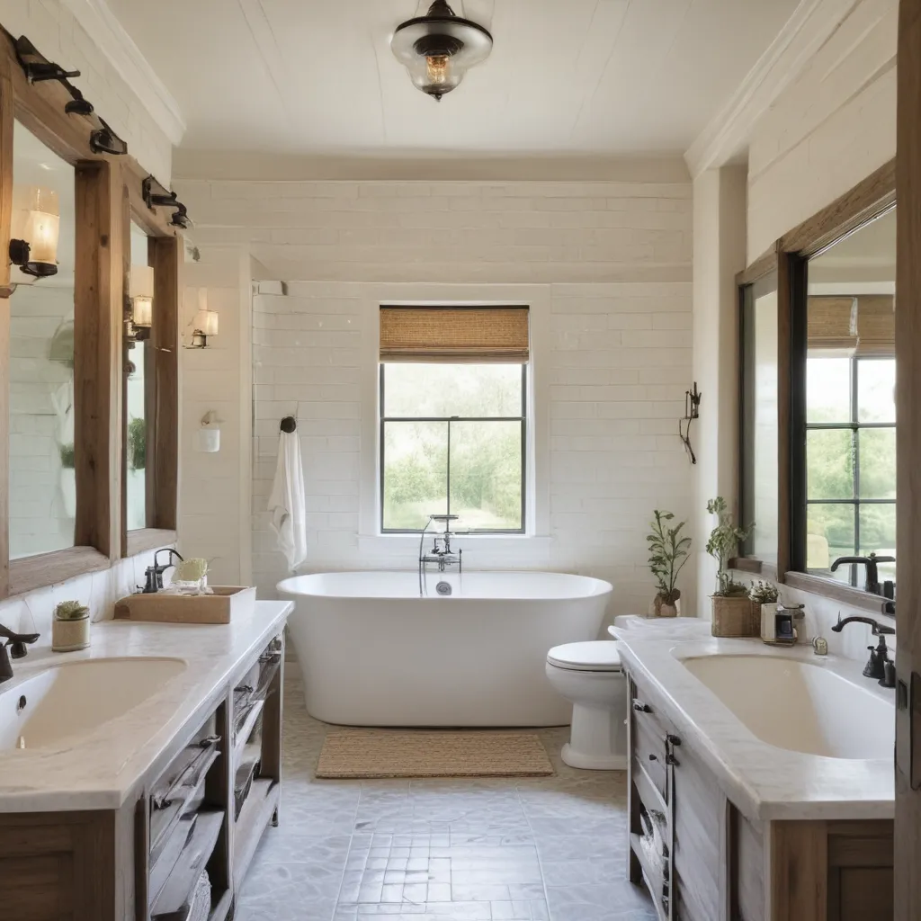 Farmhouse Bathroom Design Ideas