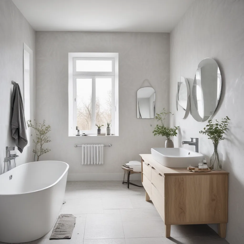 Get The Scandinavian Look in Your Bathroom