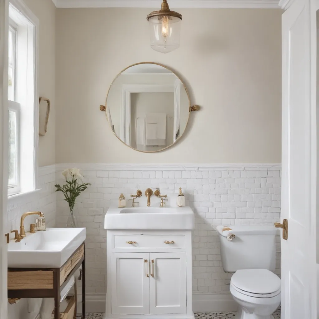 How to Make a Half Bath Look Stylish