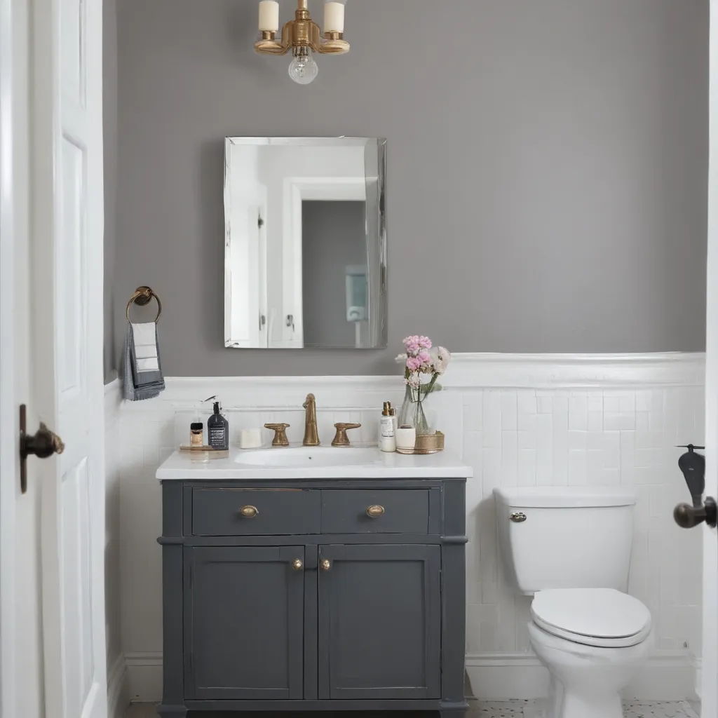 Makeover Your Bathroom With Paint