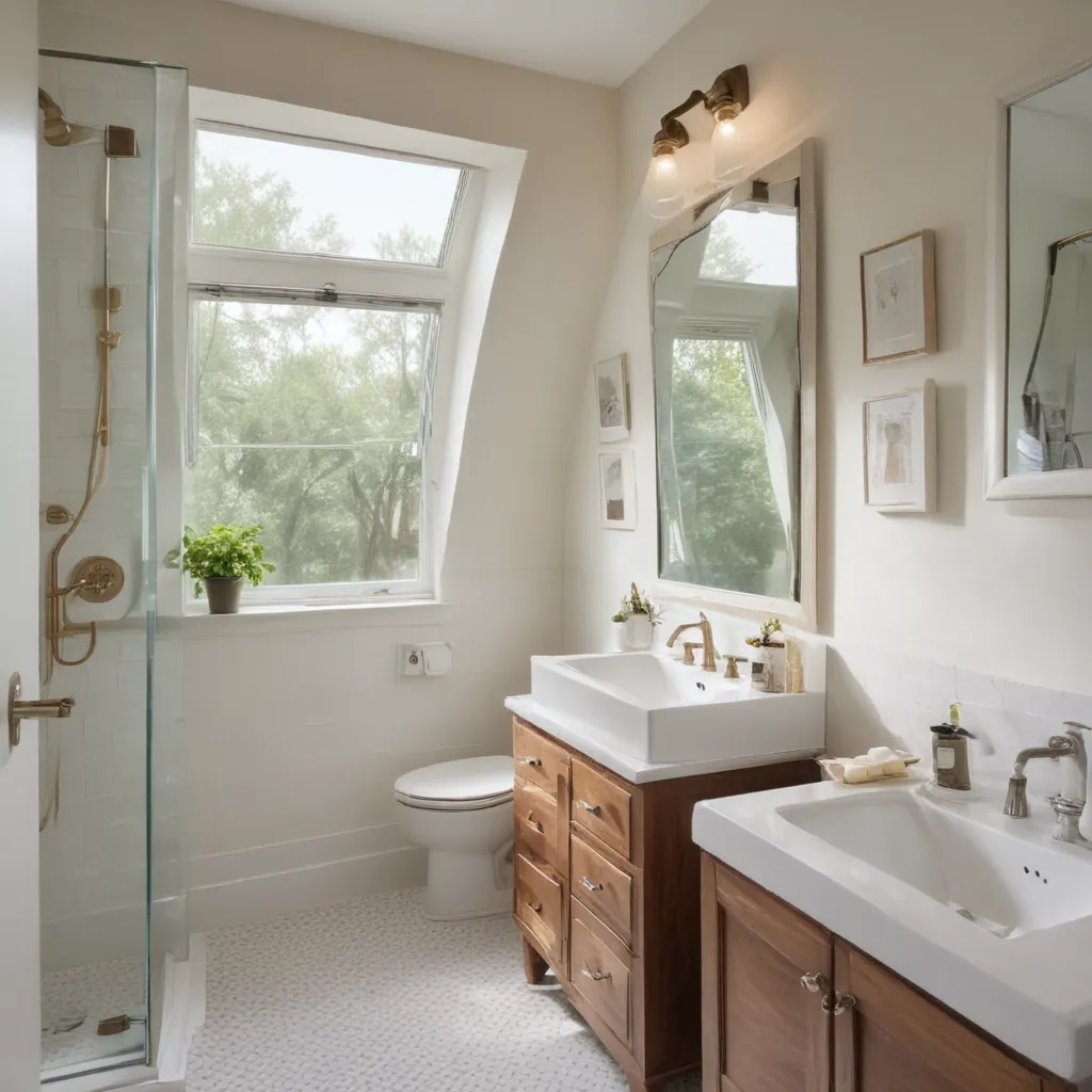 Maximize Natural Light in a Small Bathroom