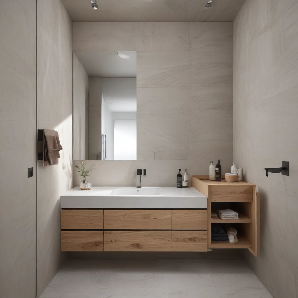 Minimalist Bathrooms Full Of Hidden Storage