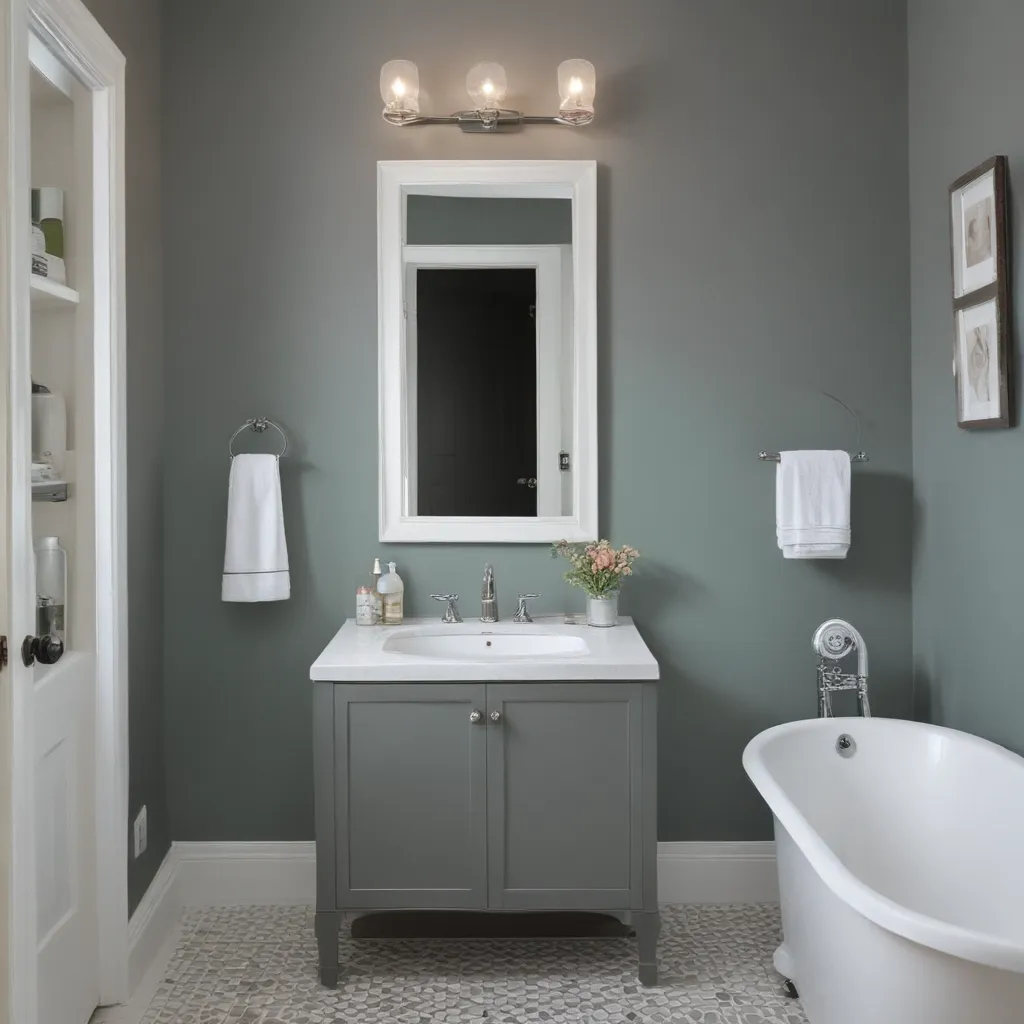 Picking Paint Colors for a Small Bathroom