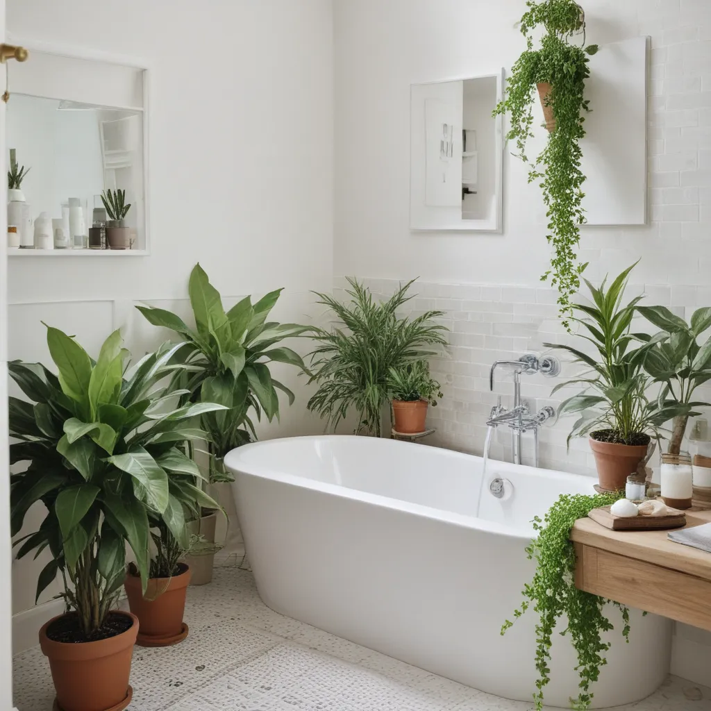 Plants Bring Life To Your Bathroom