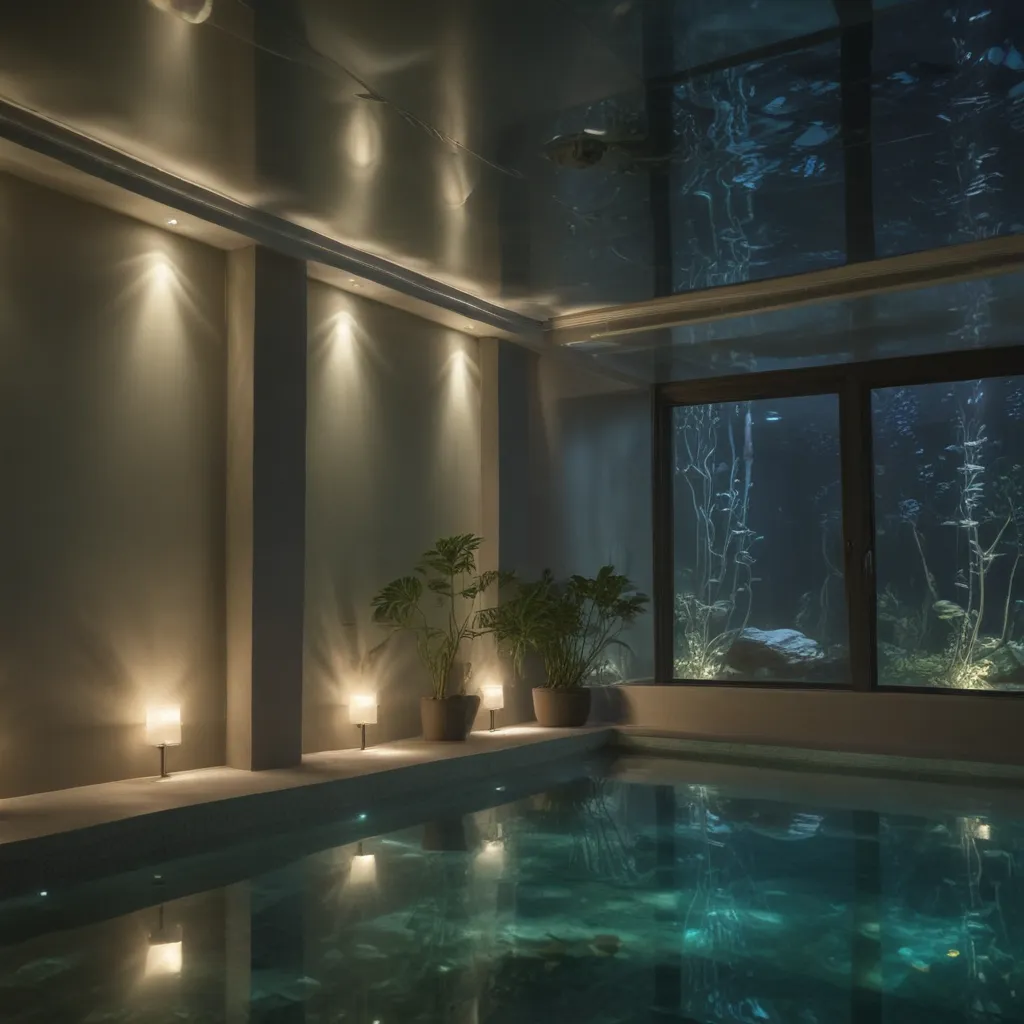 Relax with Soothing Underwater Mood Lighting