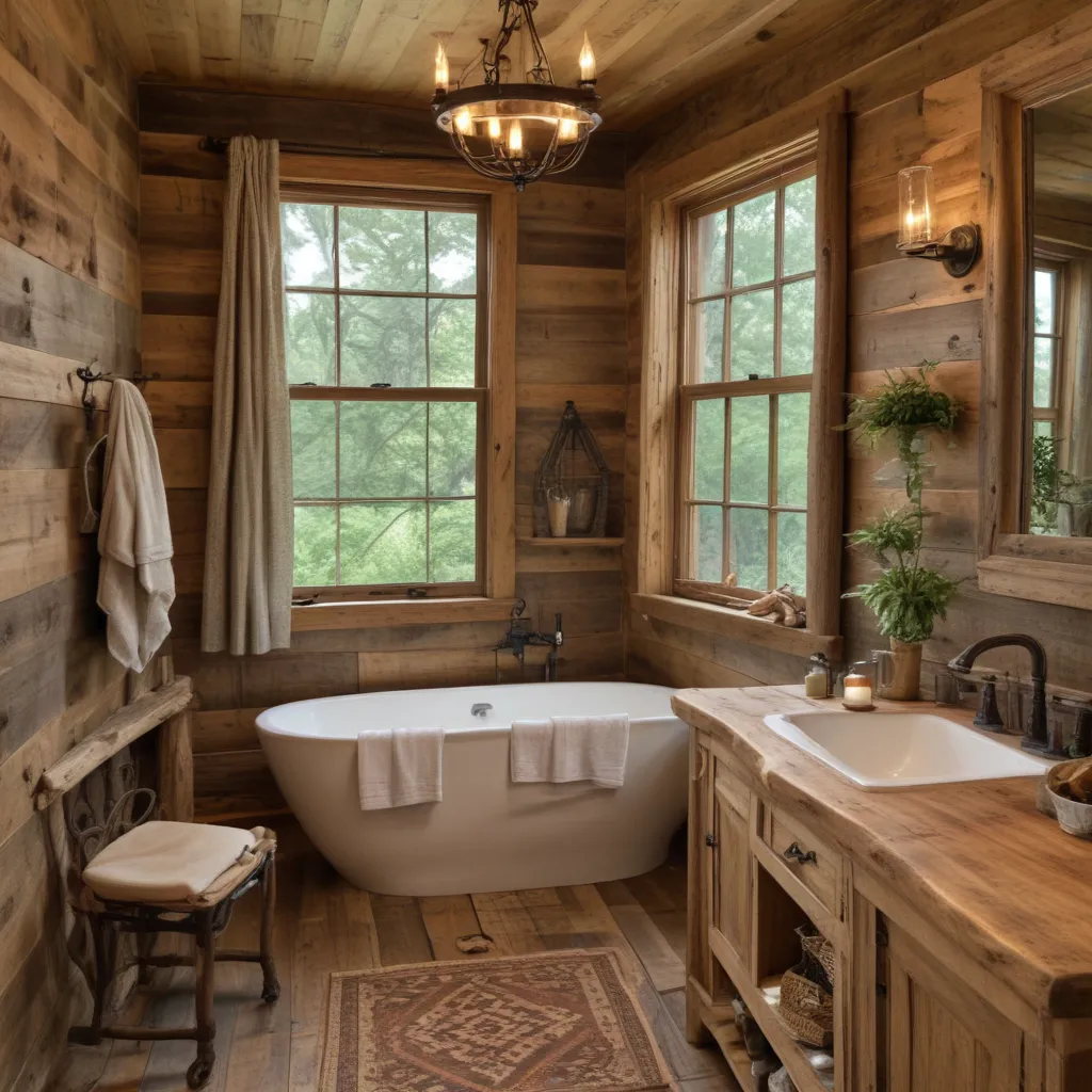 Rustic Charm: Bringing the Great Outdoors Into Your Bathroom