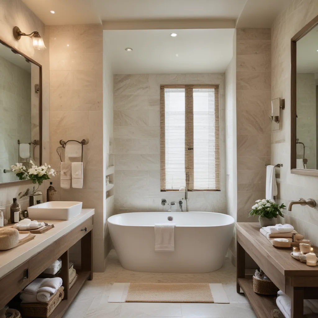 Spa-Inspired Touches for Relaxing Bathrooms