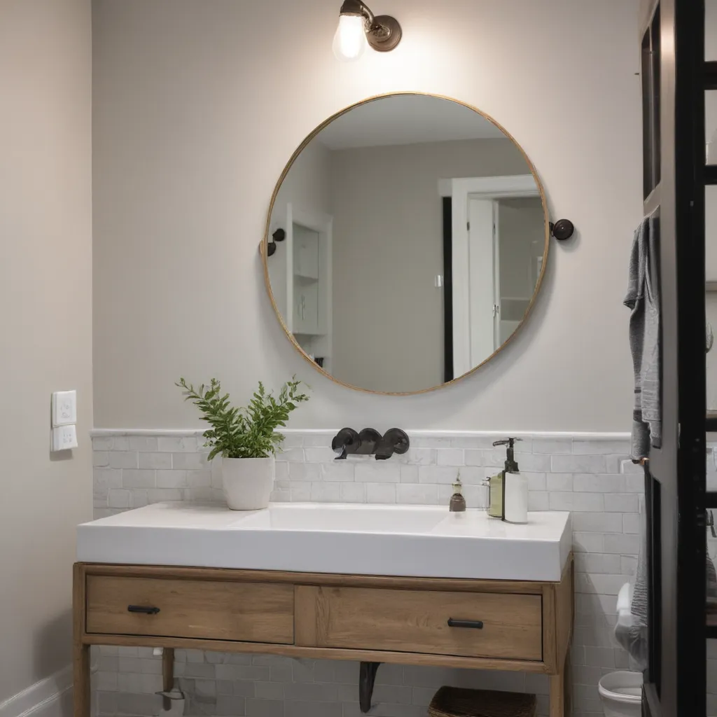 Stylish Alternatives to Basic Bathroom Mirrors
