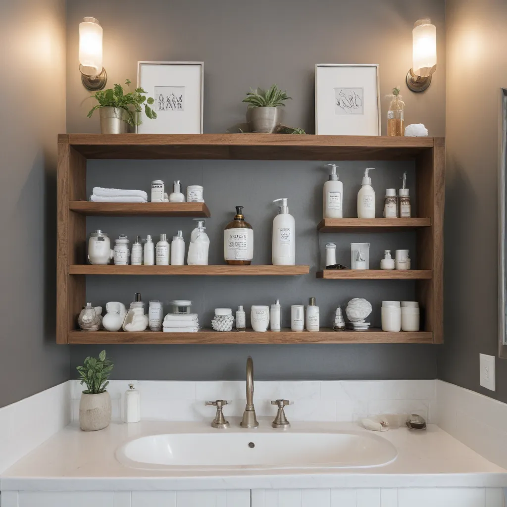 Tips for Styling Bathroom Shelves and Medicine Cabinets