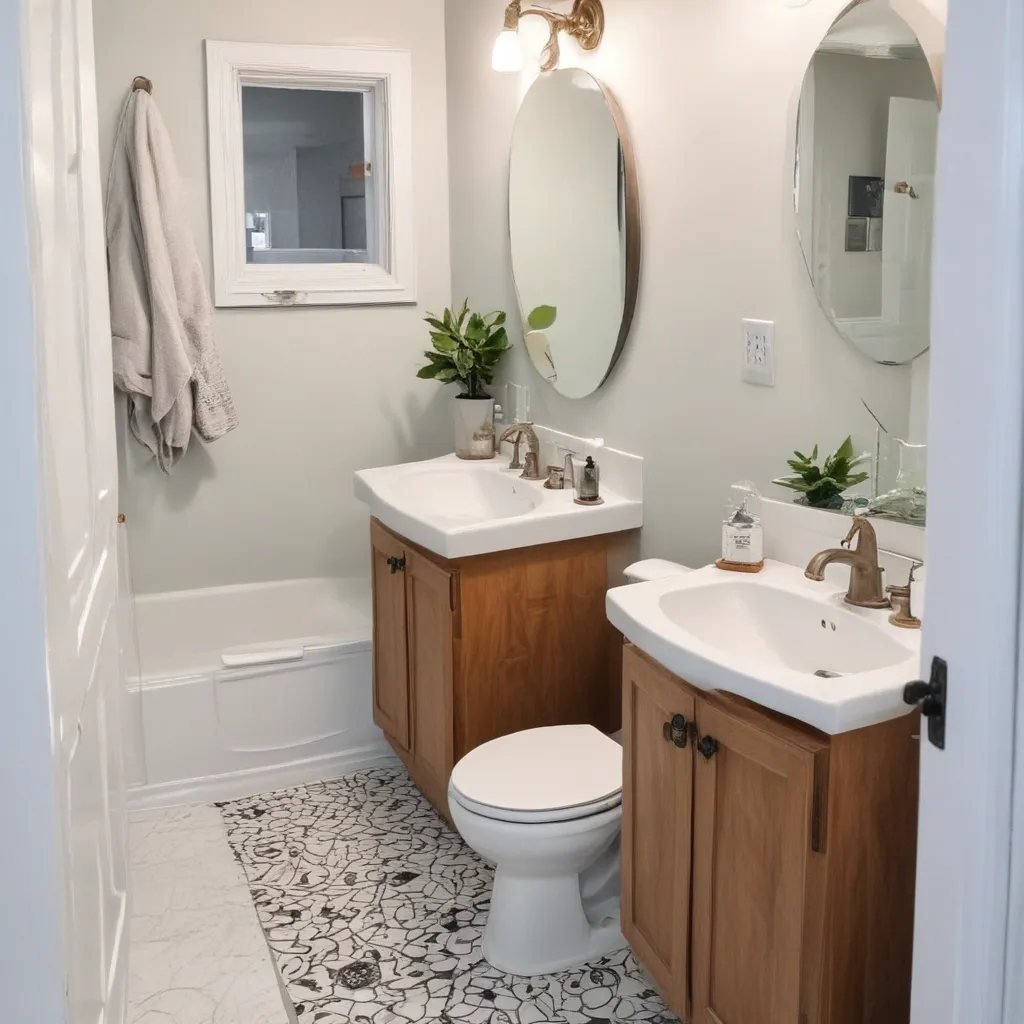 Transforming a Small Bathroom