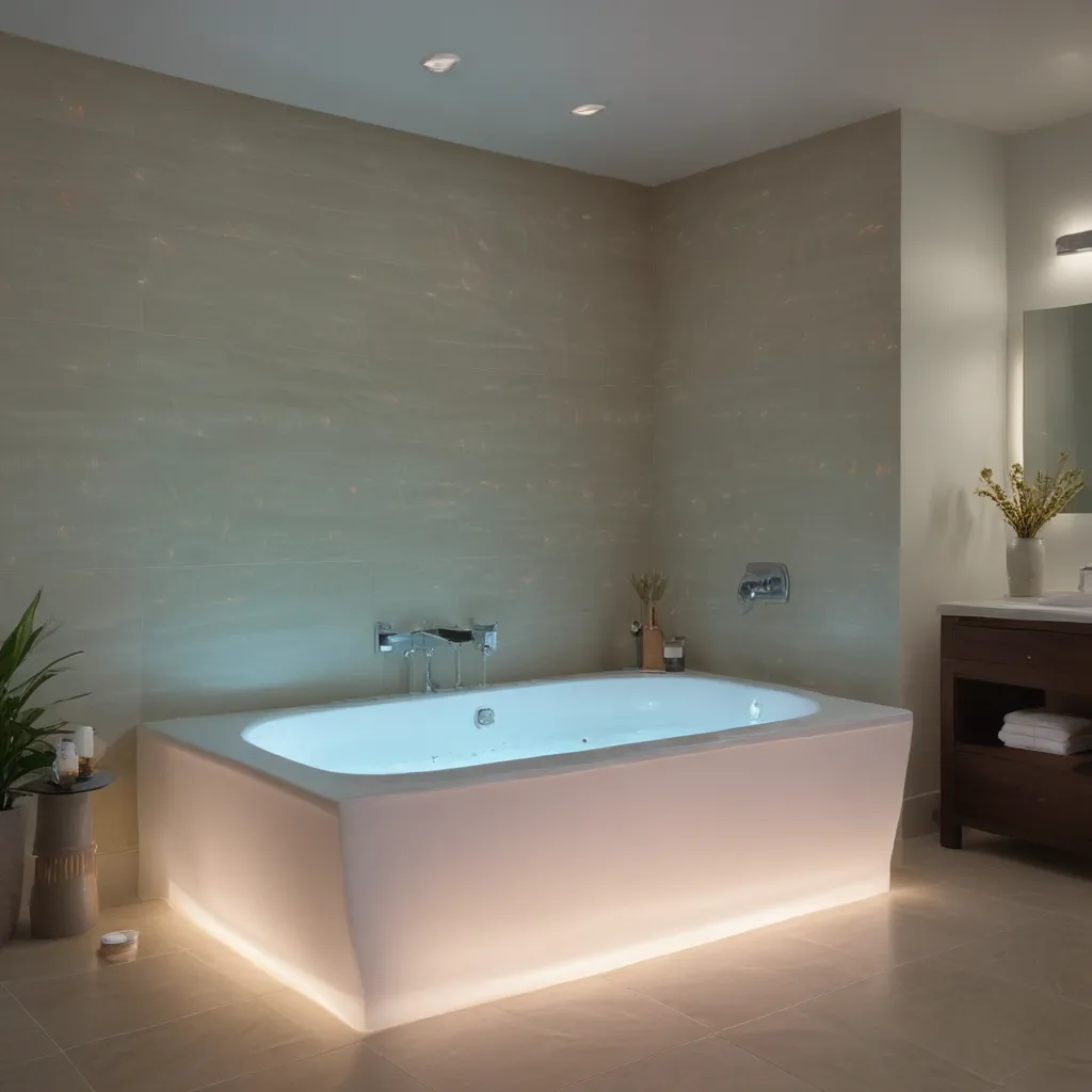 Turn Baths into Spas with Chromatherapy Lights