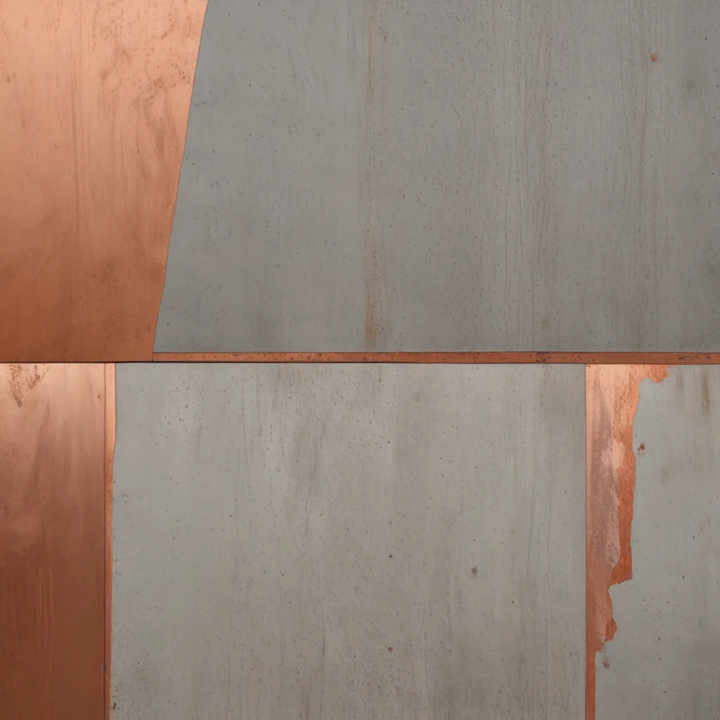 Unexpected Materials Like Concrete And Copper