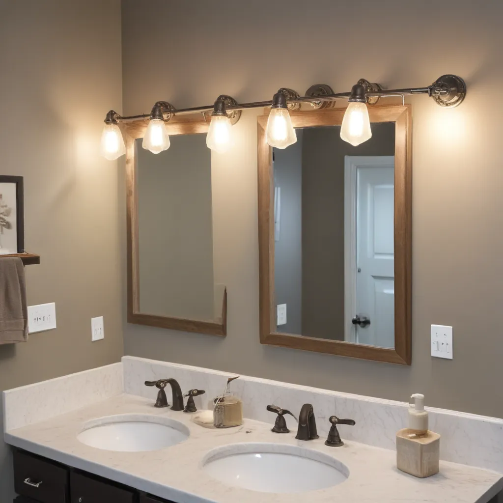 Update Your Bathroom Lighting on a Budget