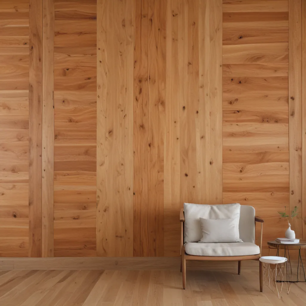 Wood Paneling Warms Up Slick Surfaces